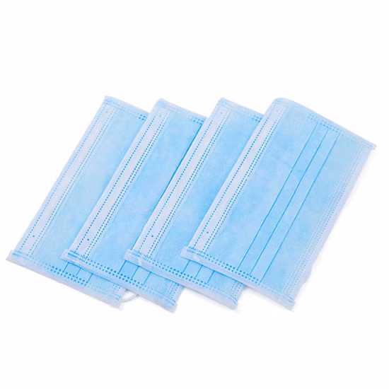 食品サービス用使い捨てフェイスマスク 3層フェイスマスク民間使用